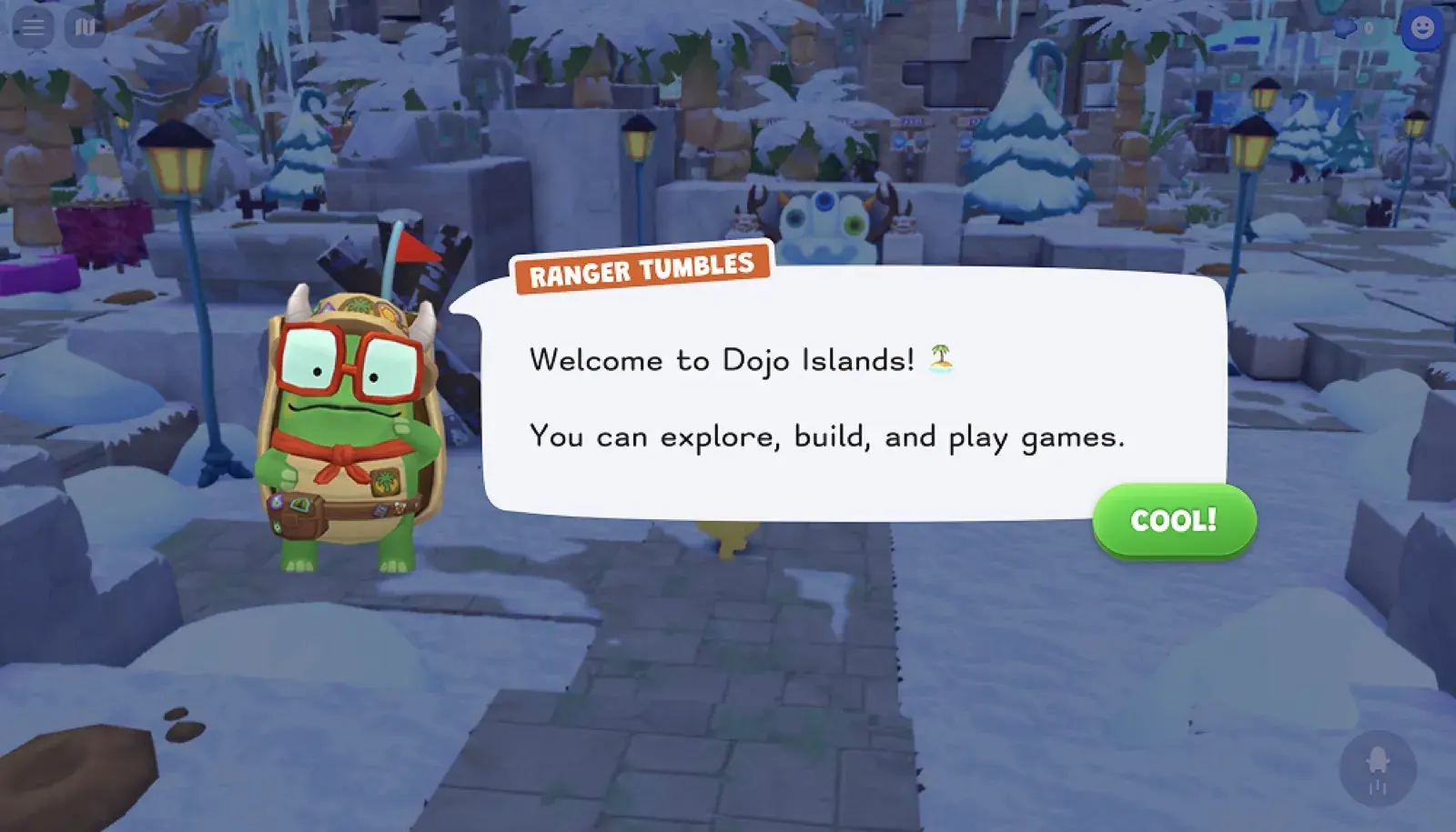 First encounter with Ranger Tumbles in-game